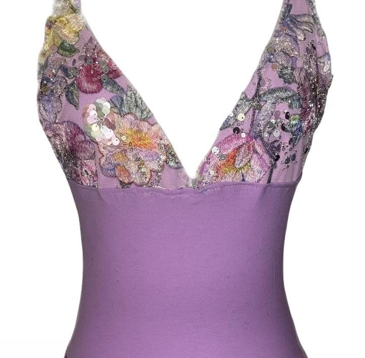Floral 3D Sequin Mini Skirt set
